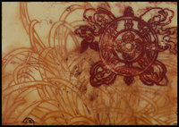 Tiny encaustic paintings
